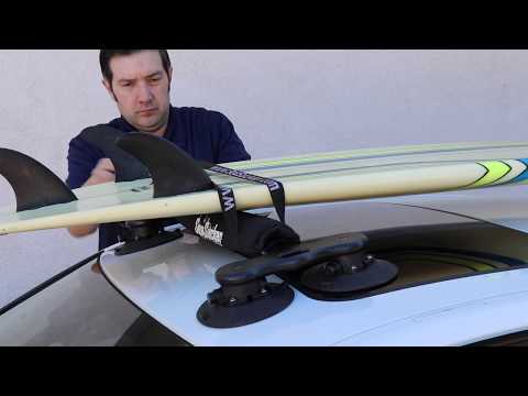 SeaSucker SP3300 Surfboard Board Rack Installation by California Car Cover