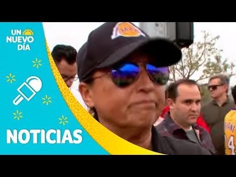 La ciudad donde falleció Kobe Bryant, quedó en shock | Un Nuevo Día | Telemundo