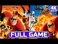 The Incredibles Rise Of The Underminer Full Game Walkthrough No Commentary 4K 60FPS Ultra HD