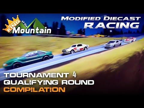KotM Qualifying Compilation Tournament 4 | Modified Diecast Car Racing