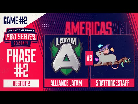 Alliance.LATAM vs 5RATFORCESTAFF Game 2 - BTS Pro Series 14 AM: Phase 2 w/ rkryptic & neph