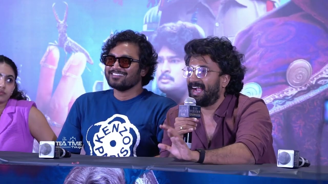 రావు బహదూర్ మూవీ సక్సెస్ మీట్‌లో మీడియాతో ఇంటరాక్షన్