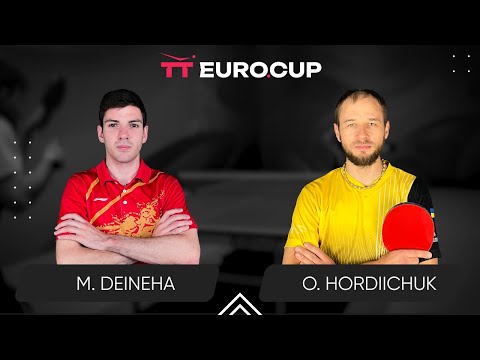18:00 Maksym Deineha - Oleksandr Hordiichuk 24.10.2023 TT Euro.Cup Ukraine. Master. TABLE 3