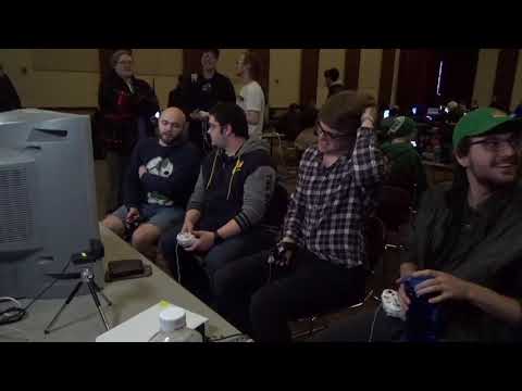 Stiff Knees 5 - Liberate & Schnurb vs. 3HUNA & Blandeezy - SSBM - Winners Round 2