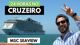 MSC SEAVIEW: Como é o Cruzeiro, Comida, Piscina, Spa, Parada em Buzios, Academia, (Vale a Pena?)