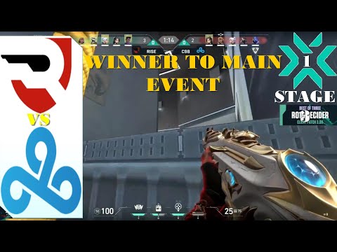 RISE vs C9 BLUE All HIGHLIGHTS VALORANT VCT Challengers 1 NA Stage 3 Open Qualifier