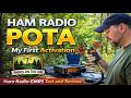 My very first POTA activation at Sunset Crater National Monument AZ #hamradio #prepper #radio #pota