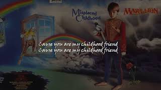 Marillion - Childhood's End (English Lyrics)