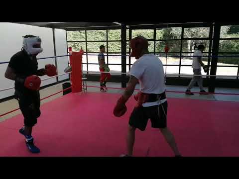 "RUDO" ALARCÓN VS. EDWIN PALOMARES, "SPARRING" EN EL OTOMÍ.