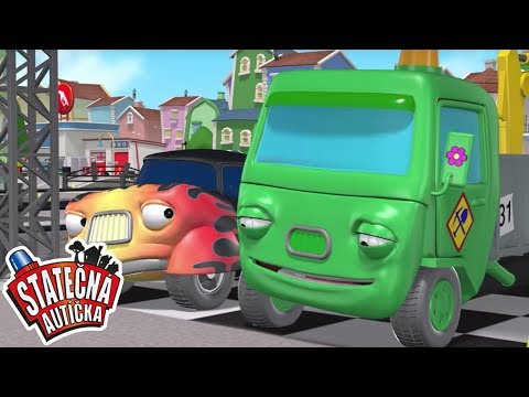Statečná autíčka - Nejlepší | Kreslené pro Děti | Animované pro Děti