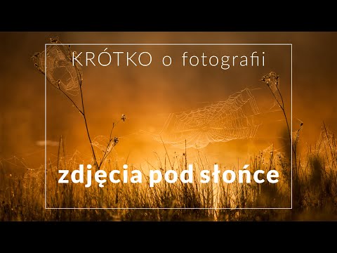 Zdjęcia pod słońce - KRÓTKO o fotografii