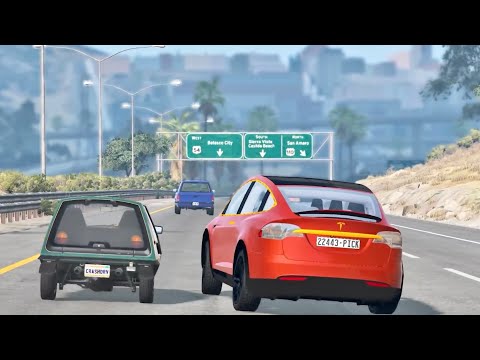 Realistic Car Crashes #68 - BeamNG.Drive