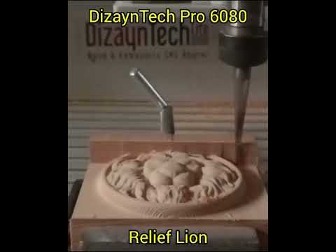 DizaynTech Pro 6080 3d Rölyef İşlemi