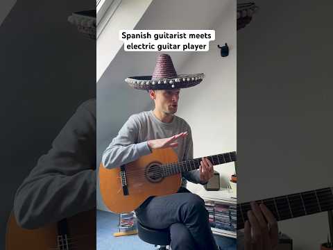 Flamenco guitarist vs electric guitar player