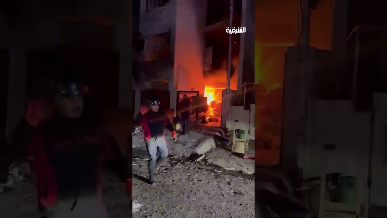 فيديو | سقوط صاروخ غراد على منزل في منطقة العامرية غربي بغداد