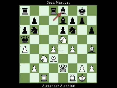 |Alexander Alekhine vs Geza Maroczy - 1932| |Greatest Chess Game Series| |Match-23| #Full Video.
