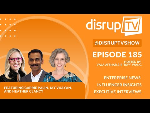 Transforming Enterprise Marketing, Cloud Innovation, and Sustainability Leadership | DisrupTV Ep.185