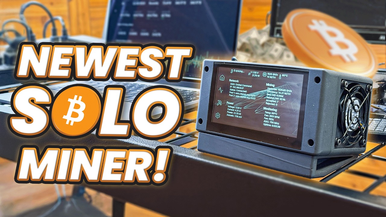 $275 Bitcoin Miner with TOUCH SCREEN and HIGH HASHRATE! Bitaxe Touch Review