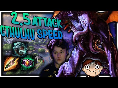 2.5 ATTACK SPEED BUILD CTHULHU SLAPS!!