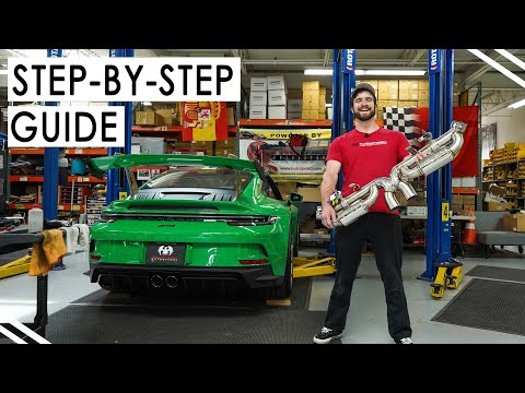 Porsche 992 GT3 2022+ | How to Install a Cat-Back Exhaust on a 992 GT3 | Detailed Explanation