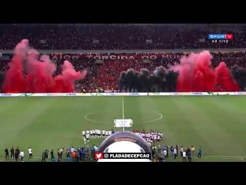 "Festa da torcida do Flamengo no jogo contra o Corinthians no Maracanã" Barra: Nação 12 • Club: Flamengo