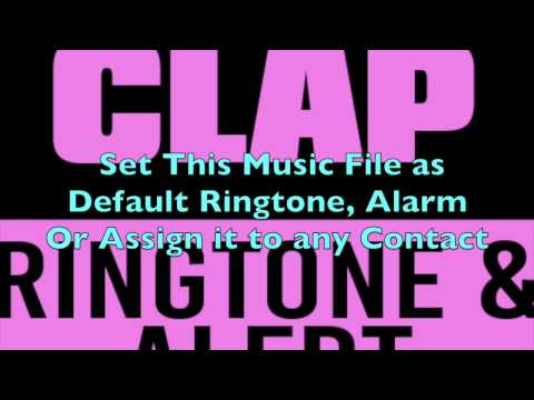 Boom Clap Ringtone and Alert Video