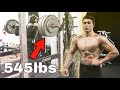 Repping out 545lbs on Squat | Powerlifting Motivation | Sawyer Klatt 18yrs old