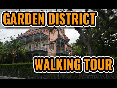 Garden District Walking Tour - New Orleans