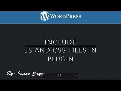 2 Include Javascript and CSS Plugin File in WordPress Frontend