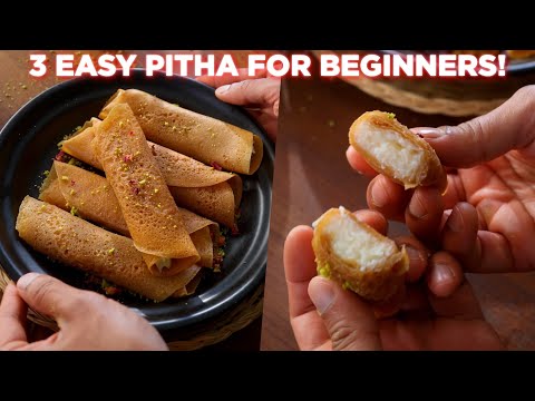 3 Must-Try Pitha Recipes | Easy Pitha Recipes for Beginners | Banglar Rannaghor