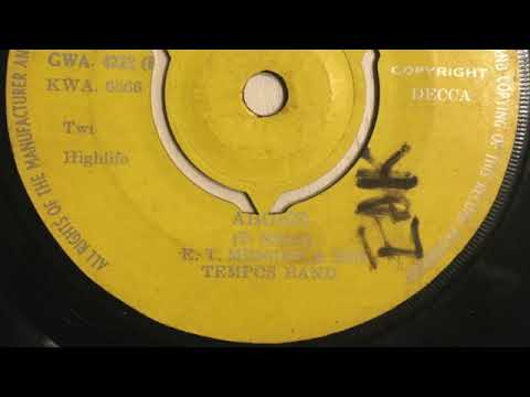 E.T. MENSAH & HIS TEMPOS BAND - TUTUGBORVI / ABOKO