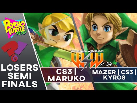 Wild Smash Wednesday #34 - Mazer/CS3 | Kyros vs CS3 | MARUKO / Losers Semis