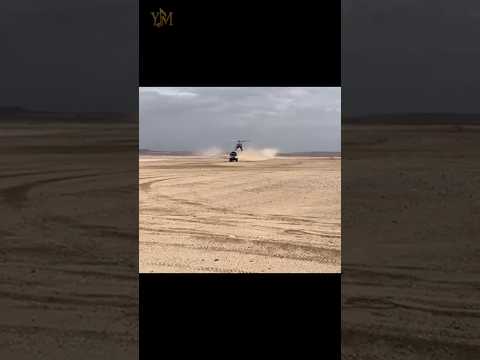 The Moment a KAMAZ Hit a Helicopter