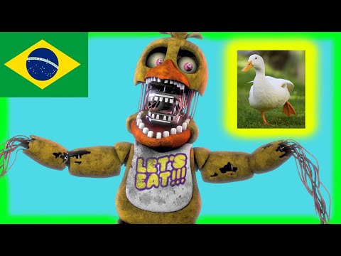 ANIMATRONICS DE FNAF E SEUS ANIMAIS FAVORITOS ! (Five Nights At Freddy's SFM PT-BR)