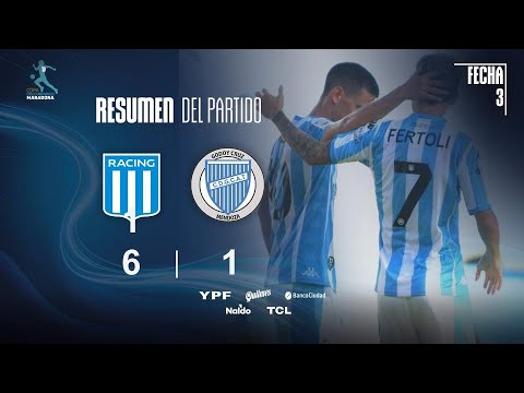 Copa Diego Maradona | Fases | Fecha 3 | resumen de Racing - Godoy Cruz