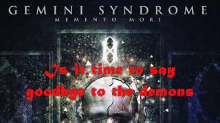 Video thumbnail of "Gemini Syndrome - "Say Goodnight" Lyrics"