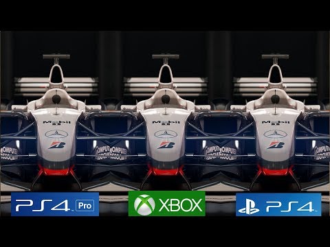 F1 2017 - PS4 PRO vs PS4 vs Xbox One Graphics Comparison [1080p/60fps]