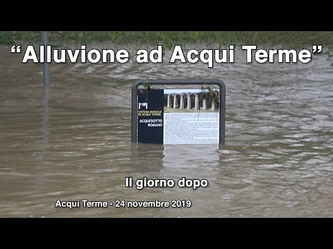 Acqui Terme - L'alluvione, Il giorno dopo