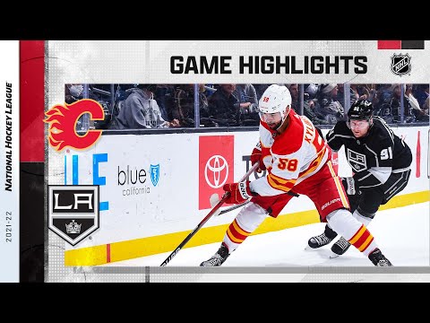 Flames @ Kings 12/2/21 | NHL Highlights