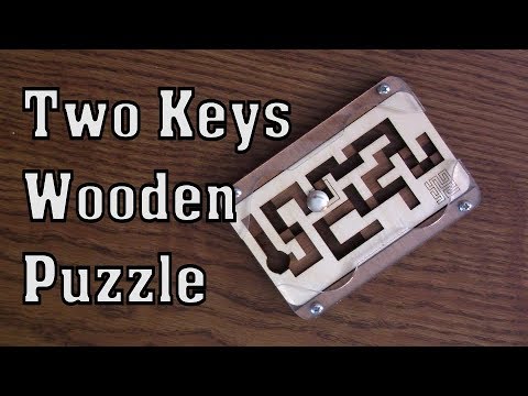 Get Out of the MAZE!!! Two Keys Puzzle!