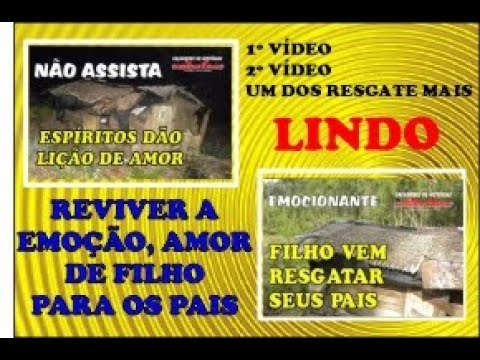 FILHO VEM RESGATAR OS PAIS DEPOIS DE ANOS PERDIDOS - LIÇÃO DE AMOR AO PRÓXIMO...
