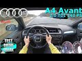 2009 Audi A4 Avant 2 0 TDI 143 PS TOP SPEED AUTOBAHN DRIVE POV