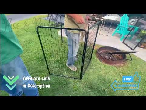 Large Dog Playpen | Portable Dog Fence | Dog Enclosure | Travel | Pet Hacks | RV | Camping with Dogs