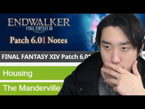 Savix Reads FFXIV Endwalker patch notes 6.01