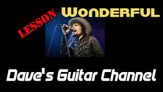 LESSON - Wonderful by Adam Ant