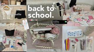 *realistic* BACK TO SCHOOL 2026 🎧📓 5am morning routine, pinterest girl