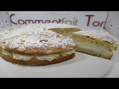 Tarte tropézienne revisitée avec brioche à la fleur d'oranger et crème à la fève Tonka