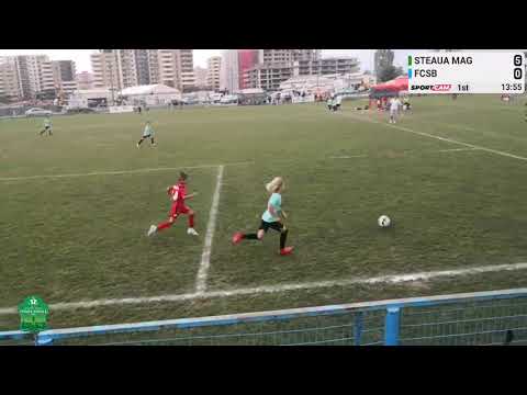 2022-08-20. Steaua Magica Iasi 2013 - FCSB 2014 (6-0).Meci grupe Brasov Junior's Cup 2022