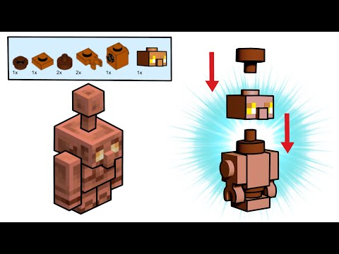 I Made New MINECRAFT Mobs in LEGO!