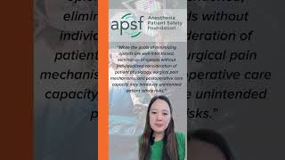 Are we creating new patient safety risks in the name of opioid reduction?